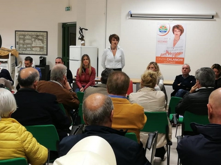 Amministrative a Vezzano, i prossimi appuntamenti con Cinzia Calanchi